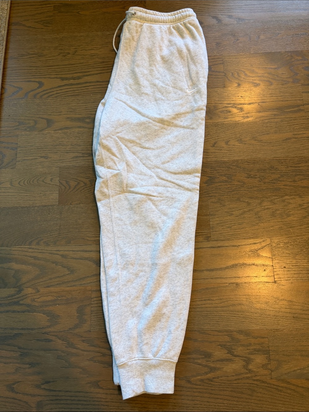Nike 
 Light Heather Gray Jogger Sweatpants